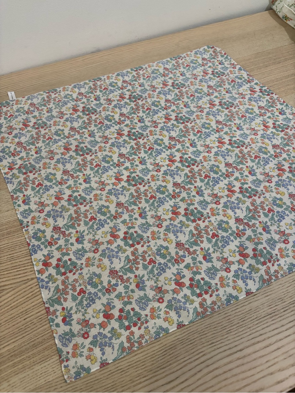 Liberty Floral Cotton Bandana Scarf - Multicolor Ditsy Print 100% Cotton